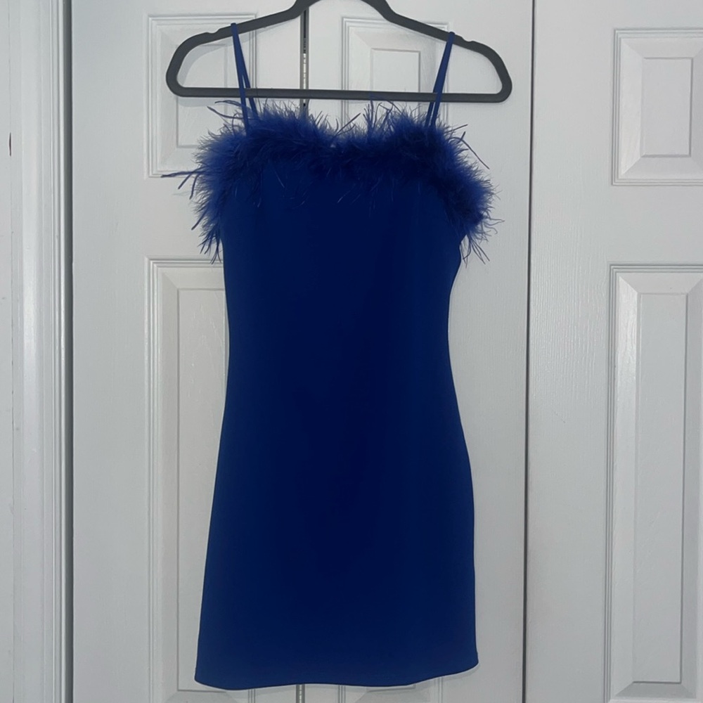 Blue dress